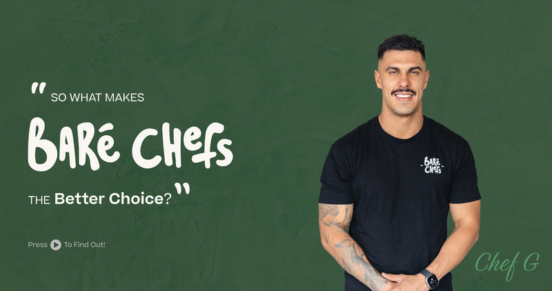chef showcasing why bare chefs is better