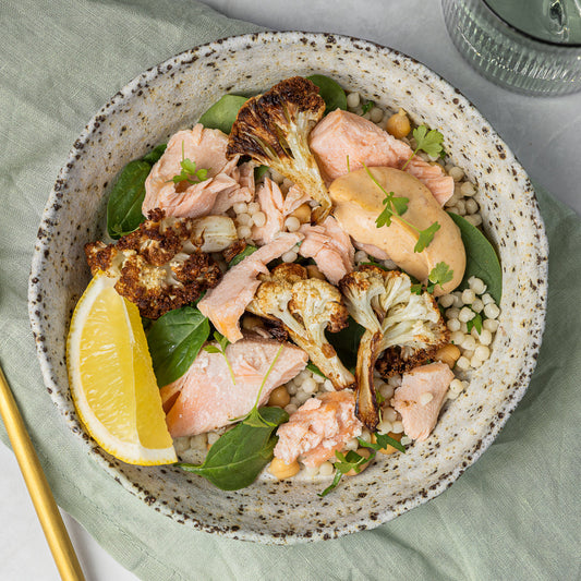 Flaked Salmon And Couscous