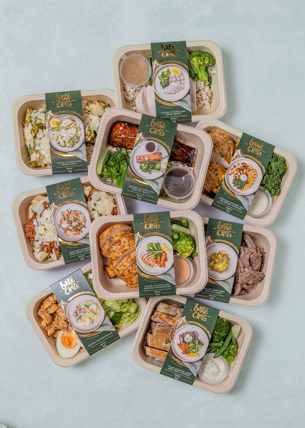 Signature GF box with 9 premium gluten free meals
