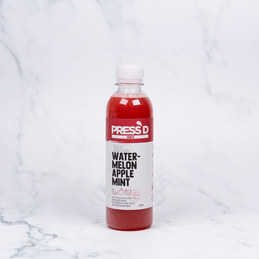 Press'd Juice - Watermelon Apple Mint Juice - 300mL